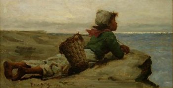 Photograph of a painting by the French artist, Pierre-C�lestin Billet