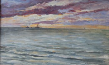 Photograph of a painting by Henri Guerard
