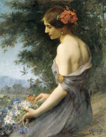 Photograph of a painting by Ludovico Marchetti.