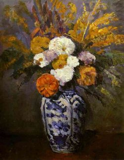 Photograph of a painting by Paul Cezanne