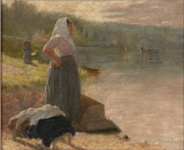 Photograph of a painting by John F. Kavanagh