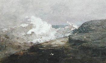 Photograph of a painting by the Irish artist, Nathaniel Hone