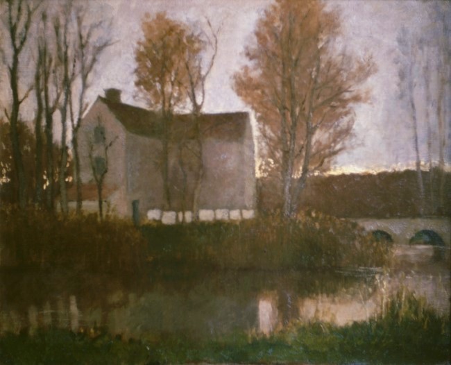 Photograph of a painting by Frank O'Meara